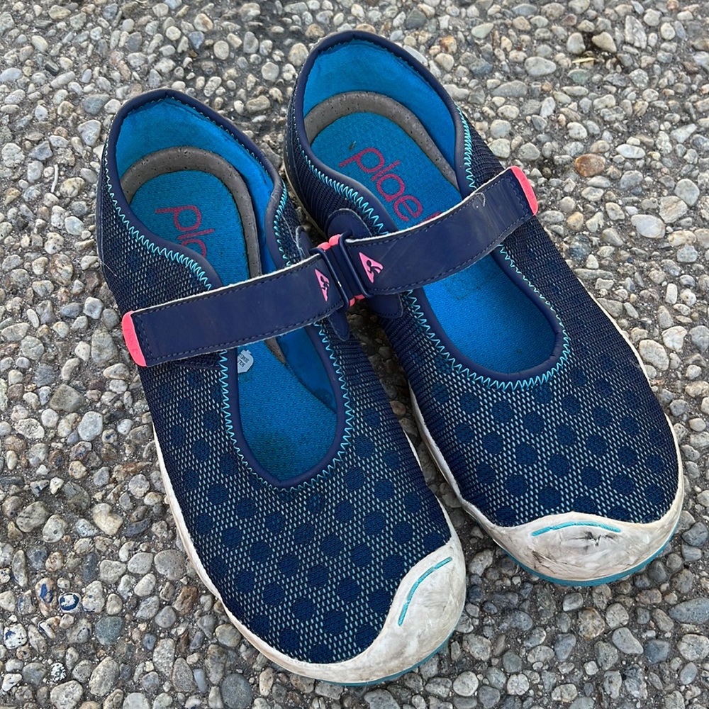 Blue Plae Chloe Mary Jane shoes